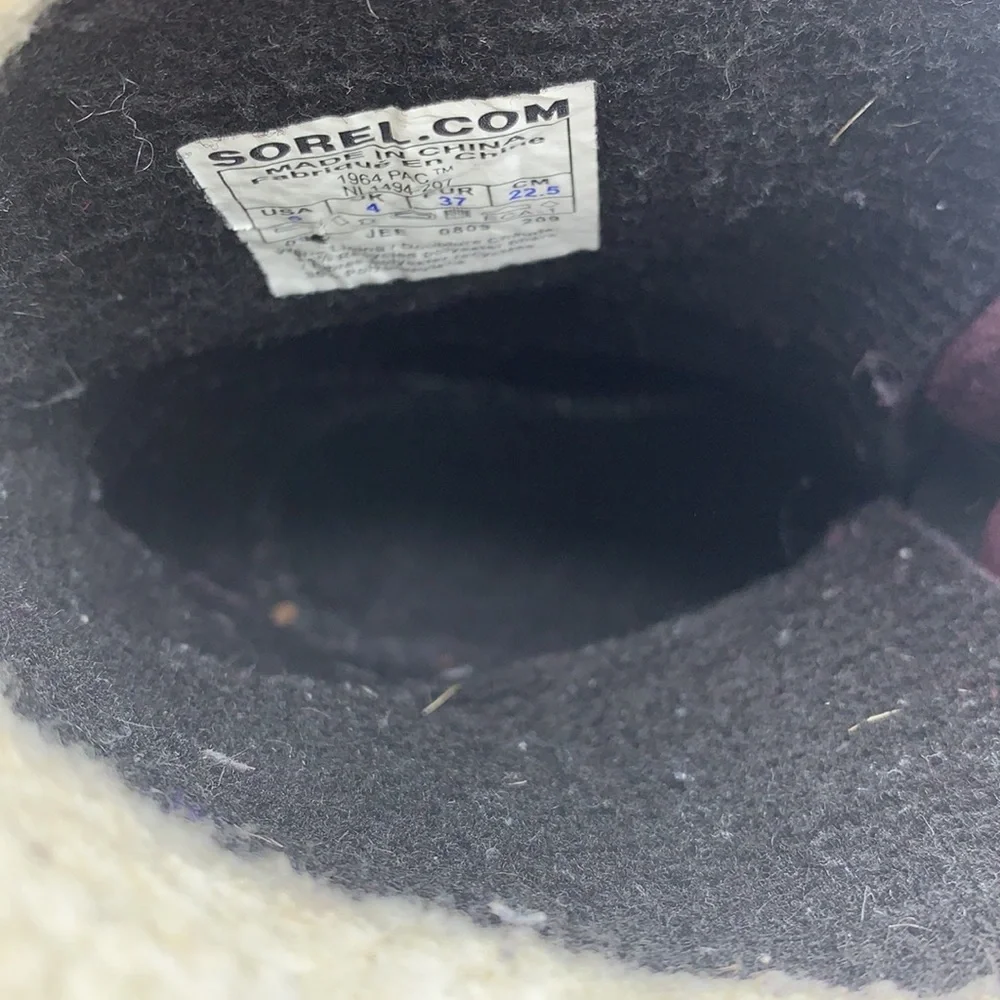 Sorel Women’s Mulberry 1964‎ PAC Waterproof Snow Boots Size 6 NL1494-207